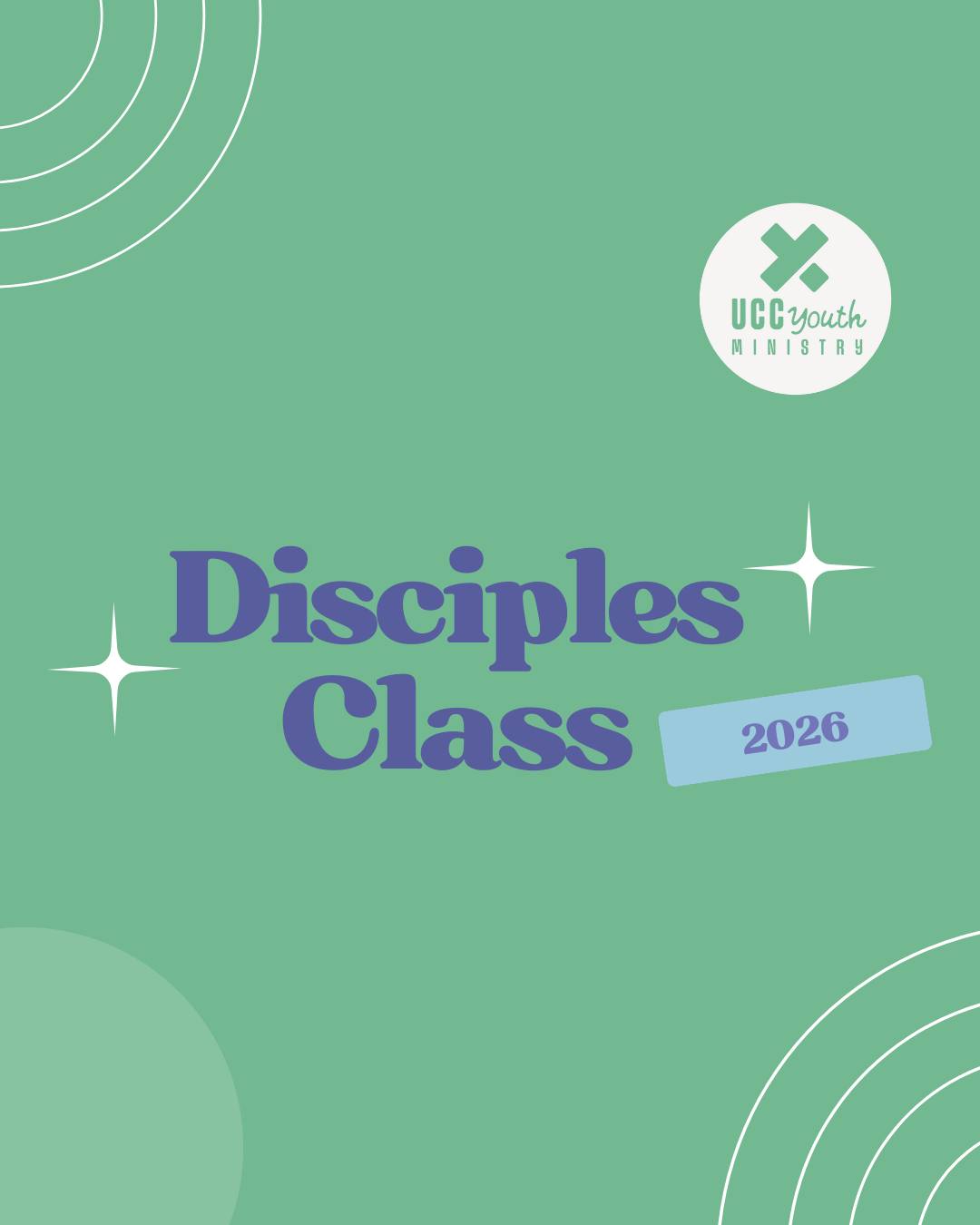 UCC Youth - Registration for Disciples Class is now open!... | Facebook
