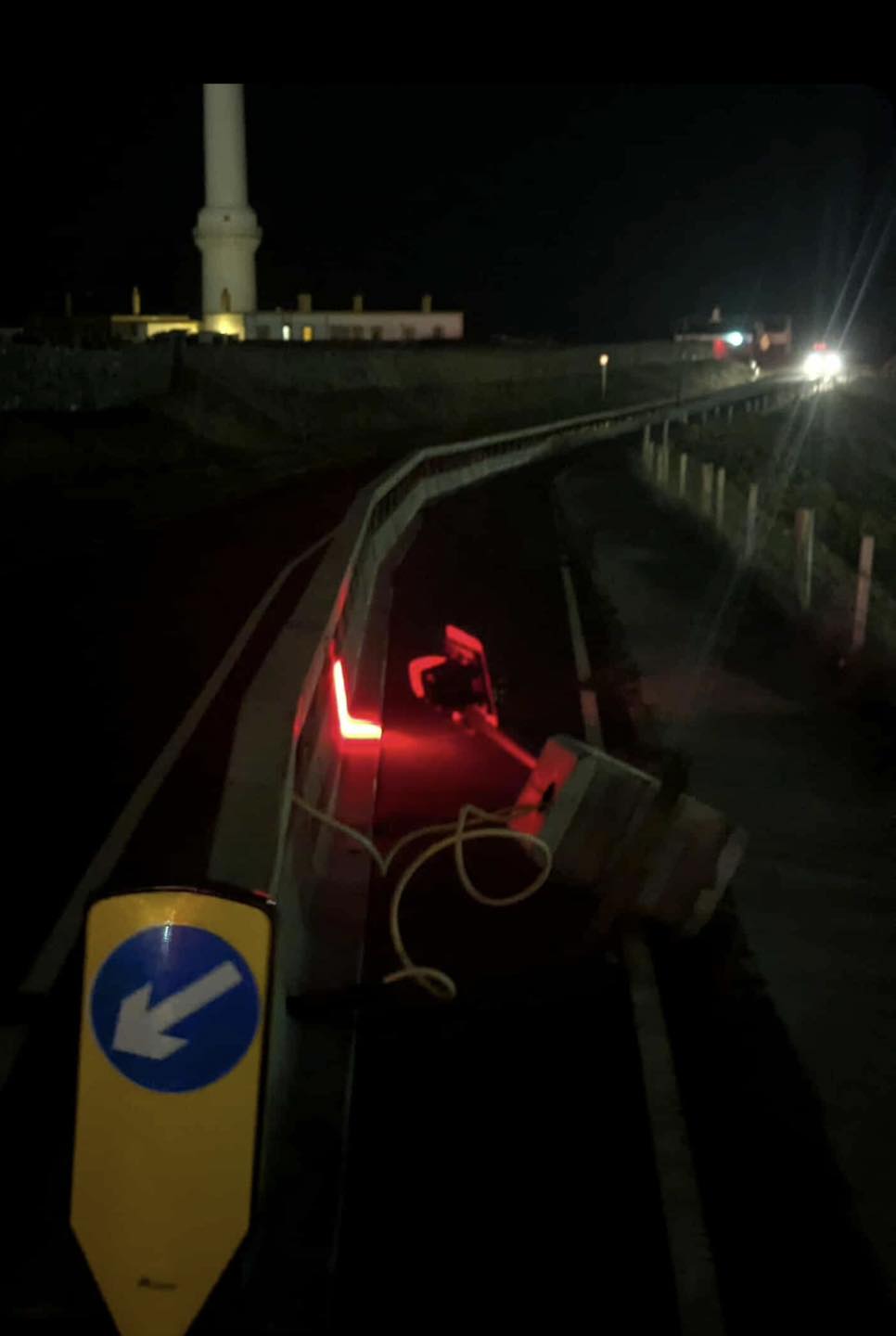 Fubar - Traffic light down on the payment on Grey Hope Bay road. | Facebook