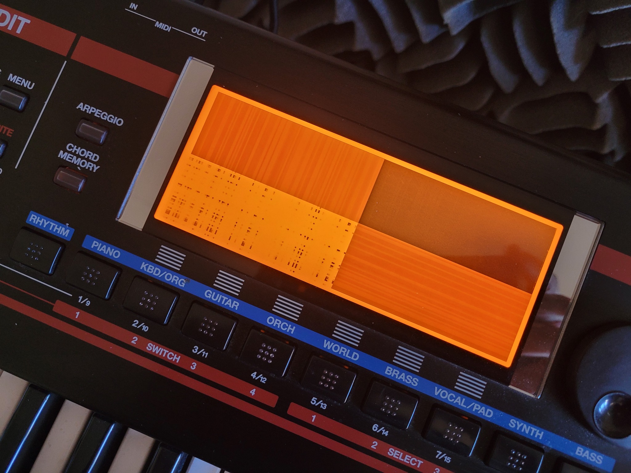 Roland Juno G had serious problems with the display. I have