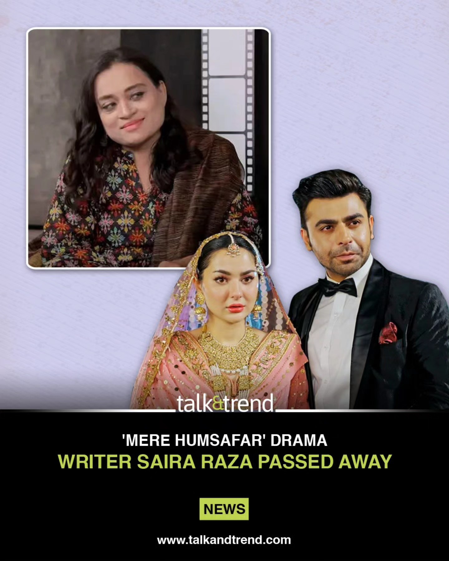 talkandtrends - Saira Raza suffered a massive cardiac arrest last night ...
