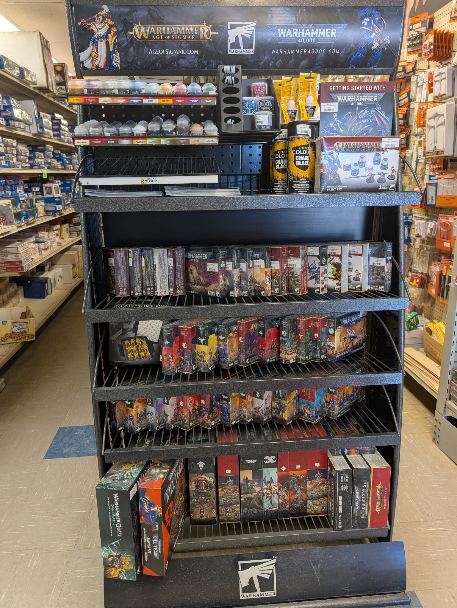Trains - Warhammer rack is stacked! C'mon in and grab some Warhammer ...