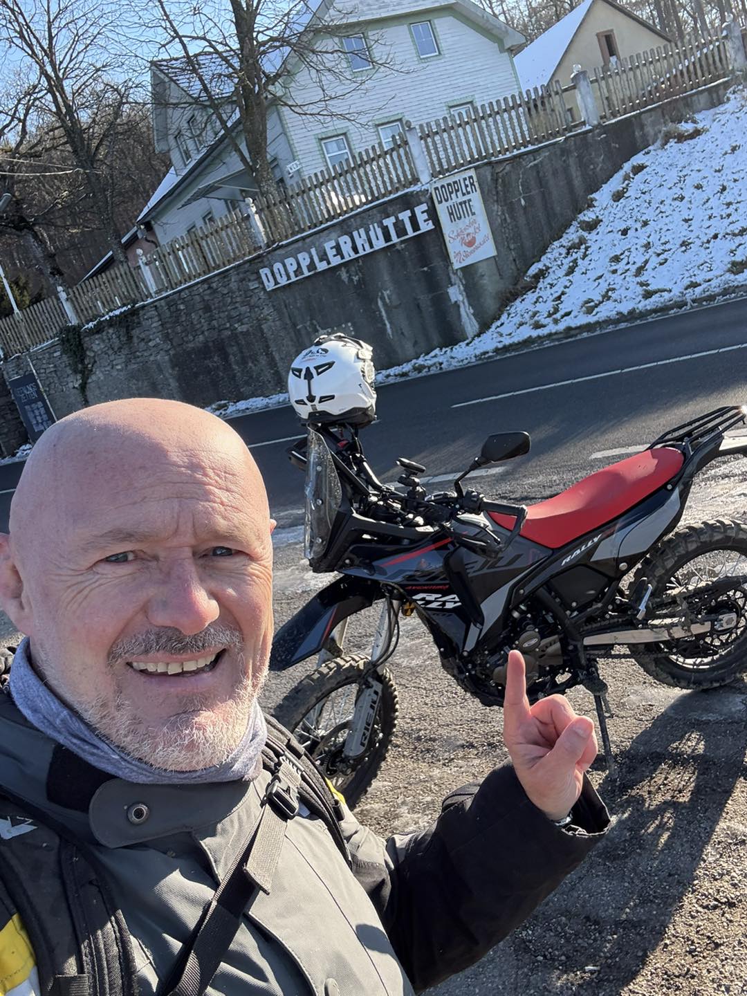 Bike - So, jetzt ist die Honda CB500X des Wienerlied-Musikers Steurer ...