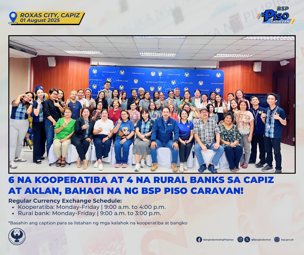Bangko - Listahan ng mga kalahok na kooperatiba: • Capiz National High ...