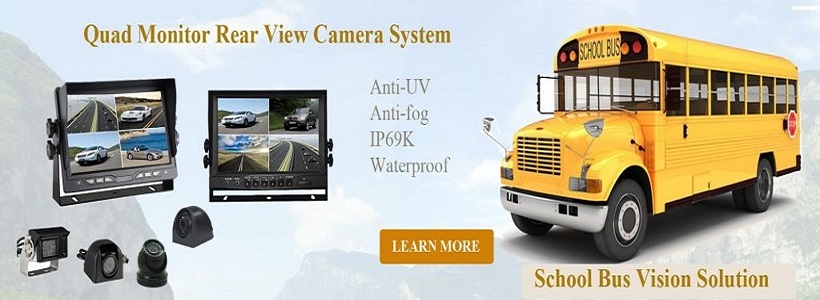 19inch coach monitor, roof mount monitor, Back-up camera factory
