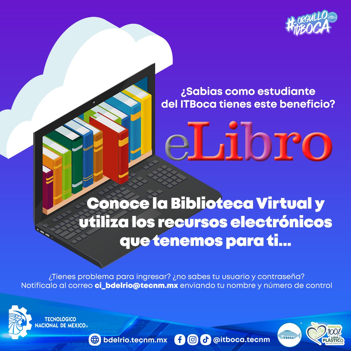 TECNM - 📚 ¡Tu acceso a la Biblioteca Virtual ya está incluido! ¿Sabías ...