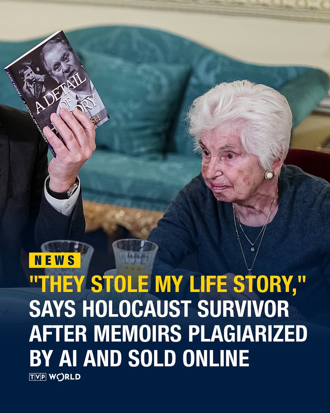 TVP World - A Polish Holocaust survivor has condemned the... | Facebook