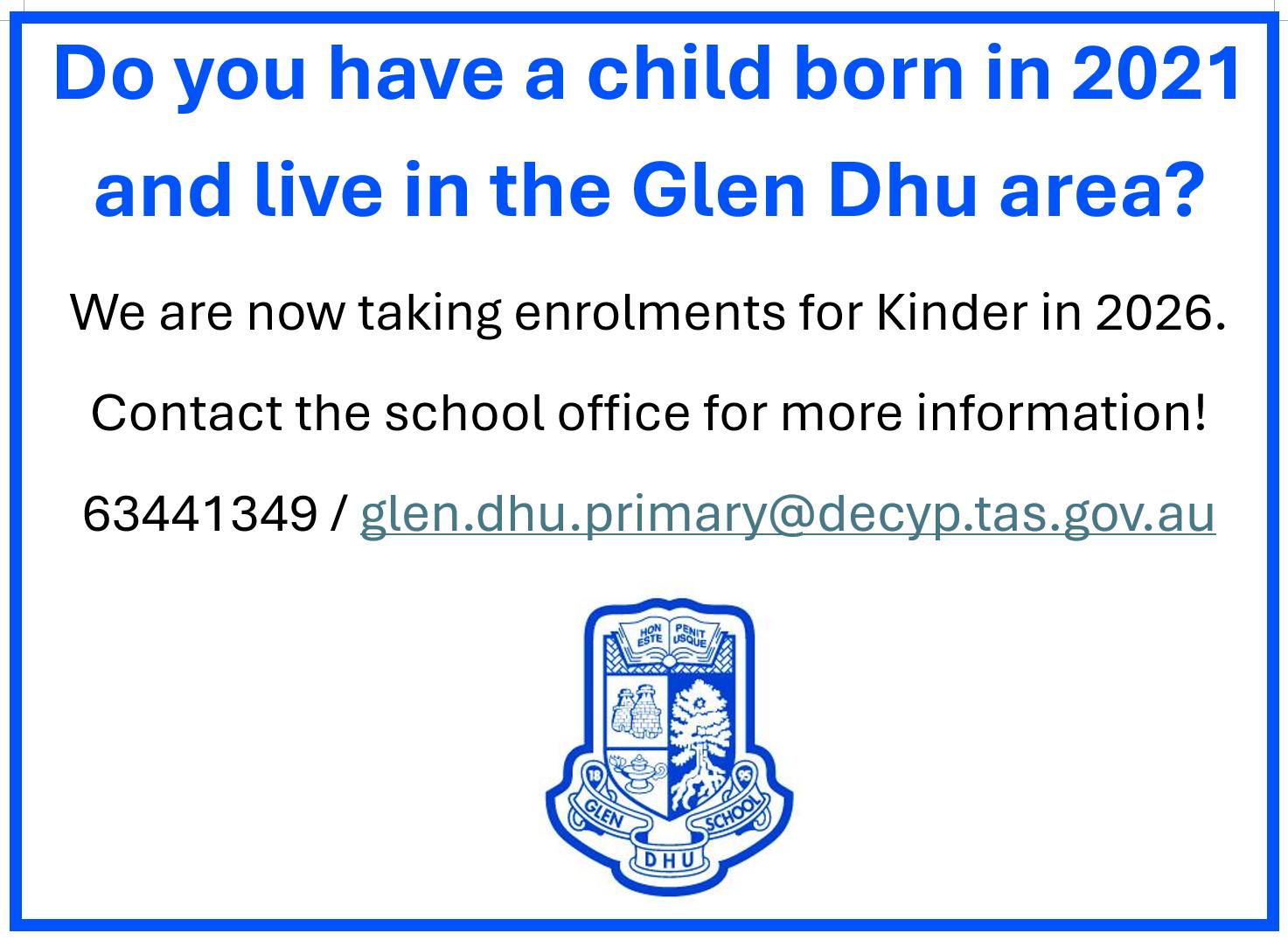 Glen Dhu Primary School added a... - Glen Dhu Primary School