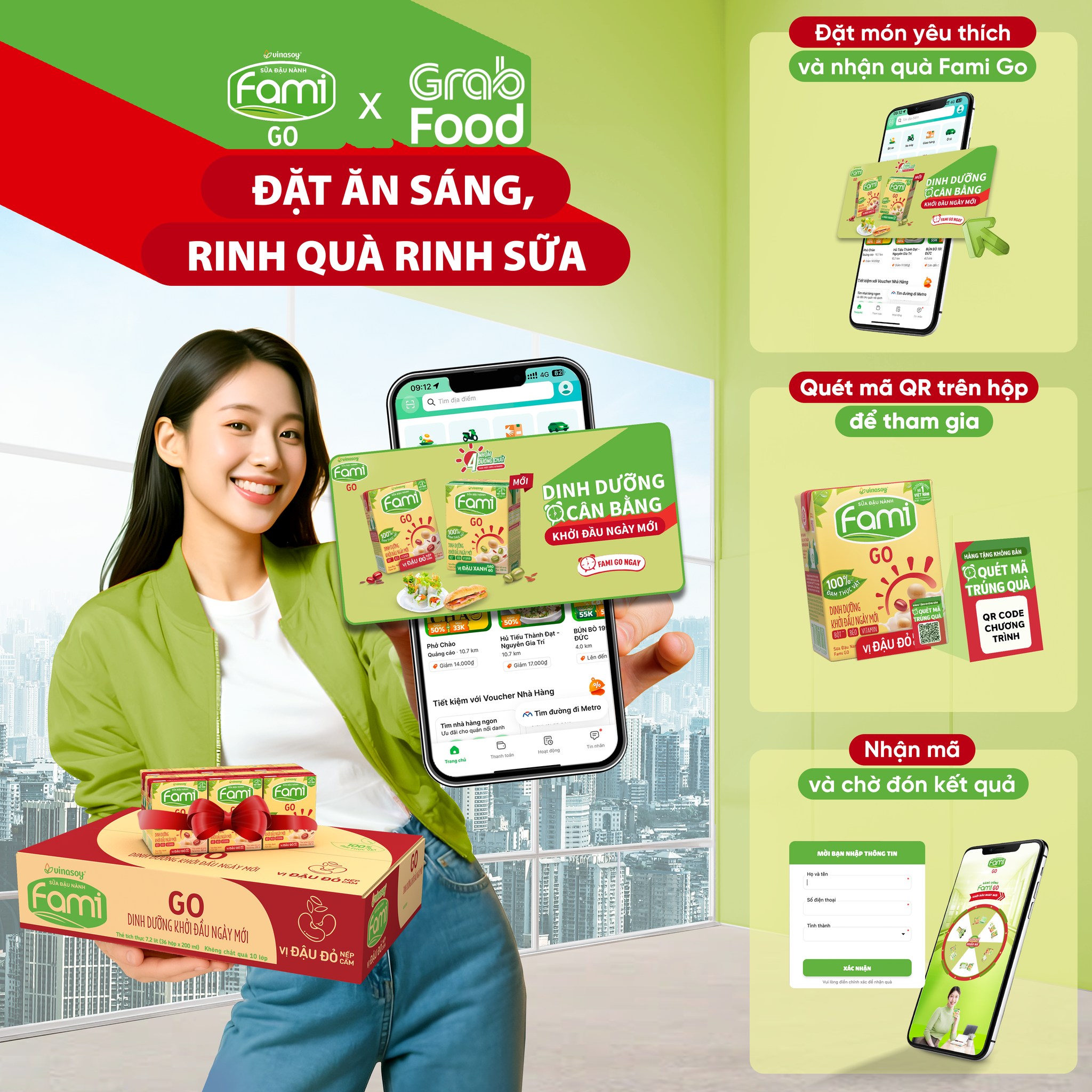 Nhà - FAMI GO x GRAB FOOD ĐẶT ĂN SÁNG, RINH SỮA RINH QUÀ ⏰Ngày mới đến ...