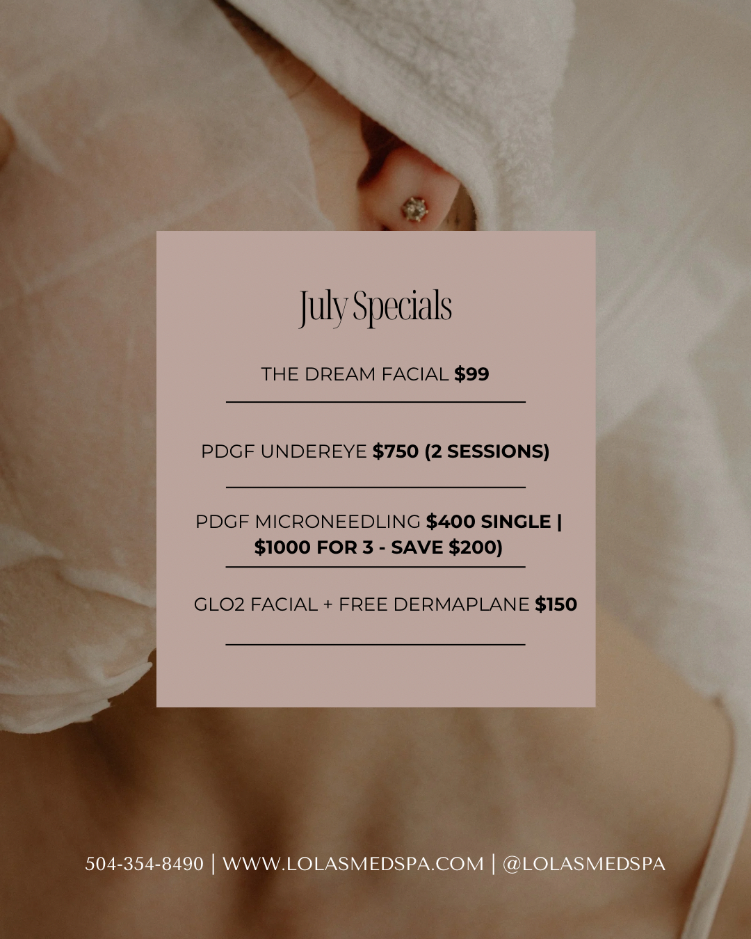 Lola’s - We’ve got some July Specials worth melting for ☀️🥵 https ...