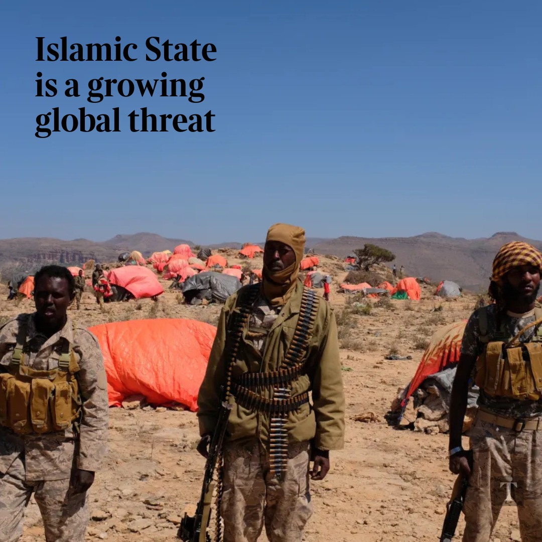 The Times - 'Islamic State is a growing global threat' | ️ The Times ...