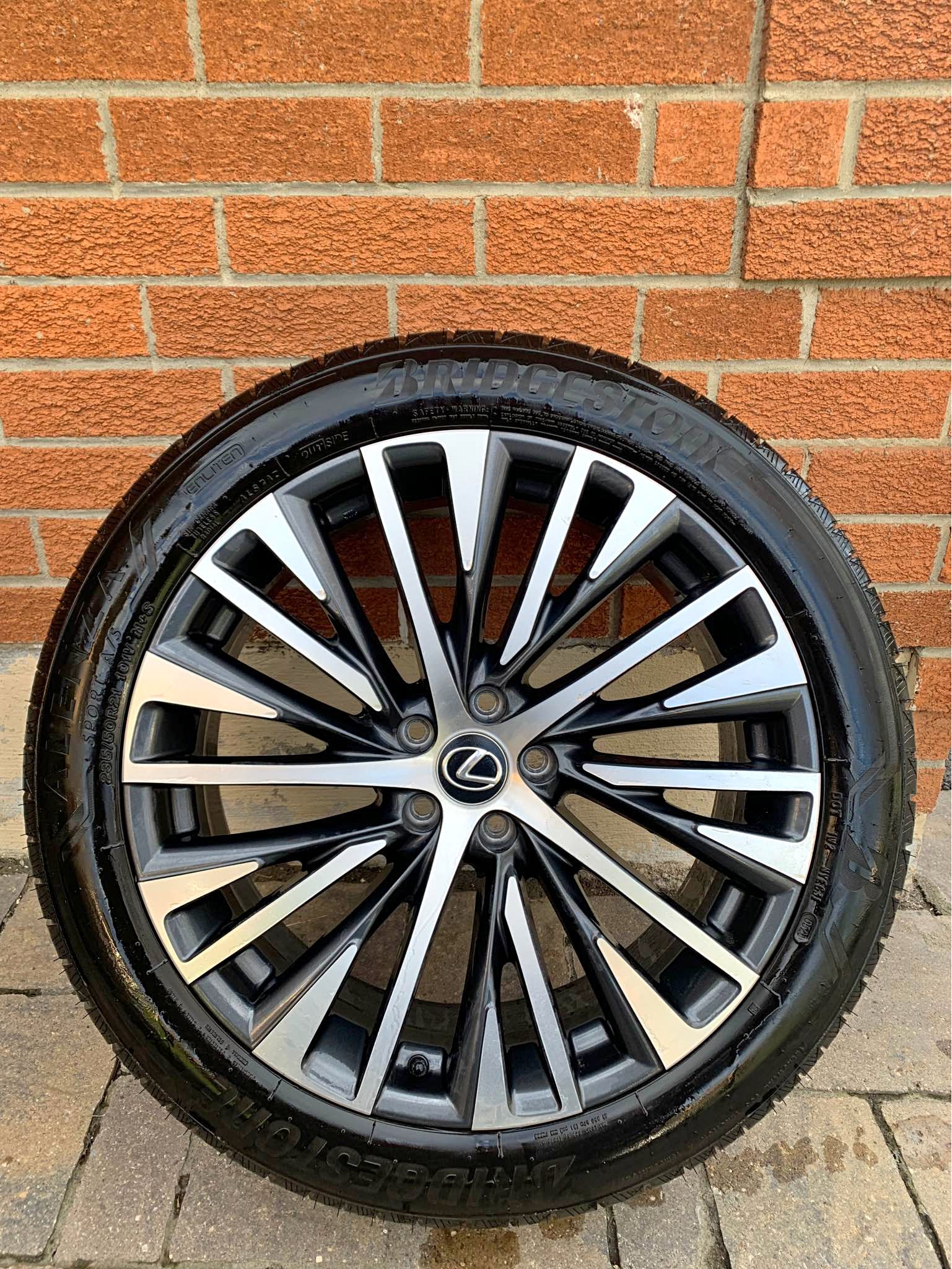Lexus RX 235/50/R21 Original Rim and All season tires with TPMS - Car ...