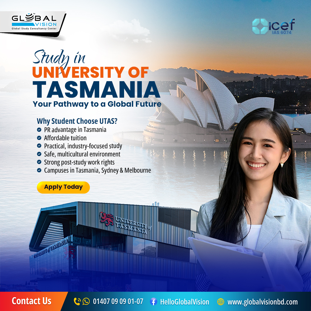 Global - Study at the University of Tasmania (UTAS), Australia 🇦🇺 ...