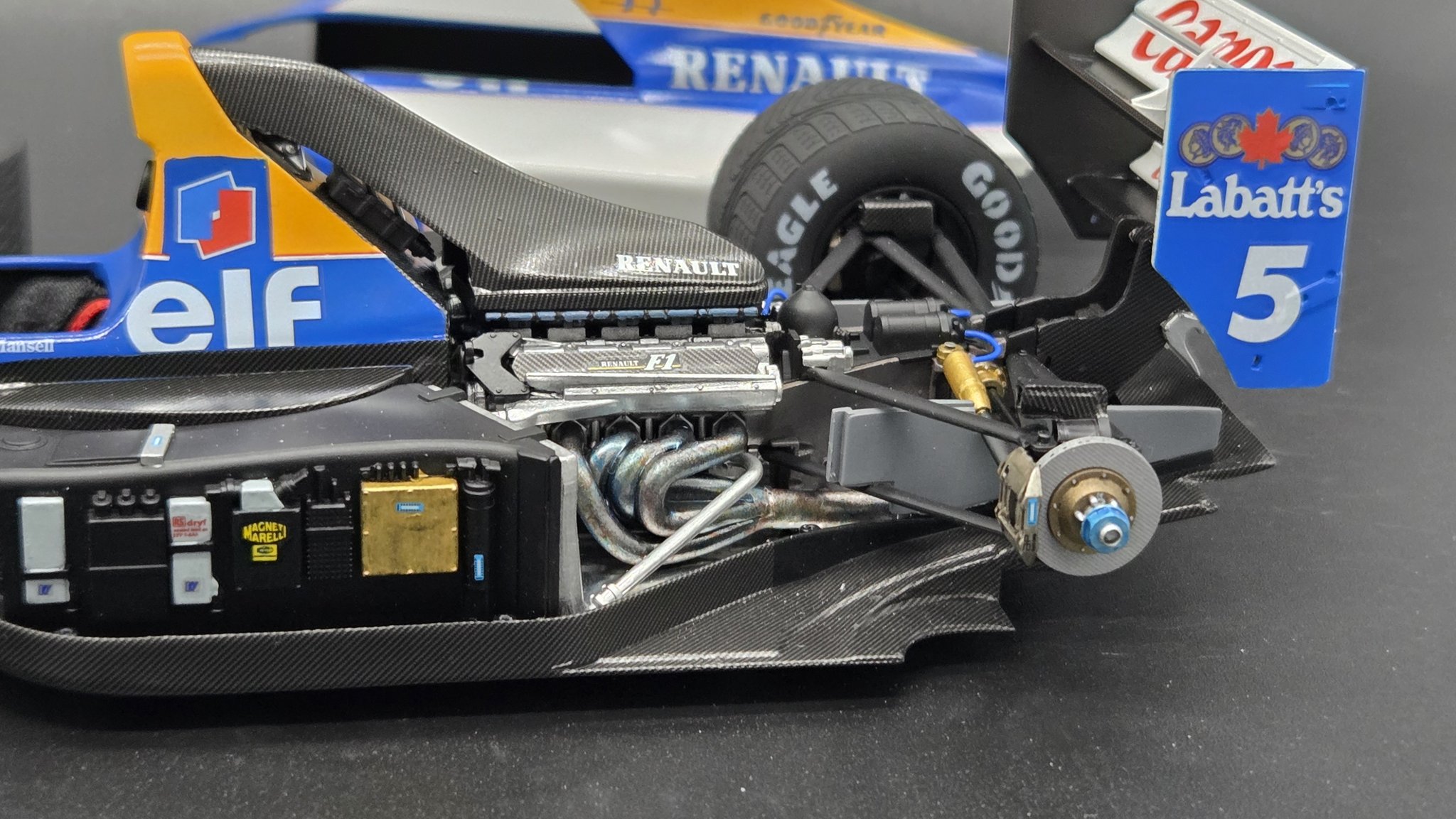 Williams FW14B Fujimi 1/20 scale model review