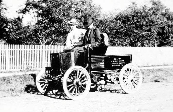 Jackson-Township - Photo showing the first car made in Centre County ...