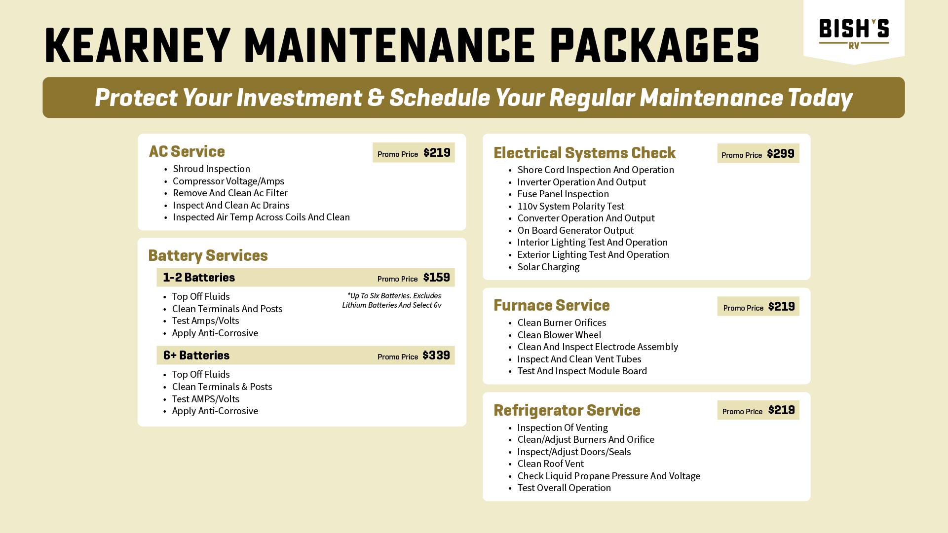 Bish's - 🚐💥 SERVICE & PARTS SPECIALS at Bish’s RV! 💥🚐 Get your RV in ...