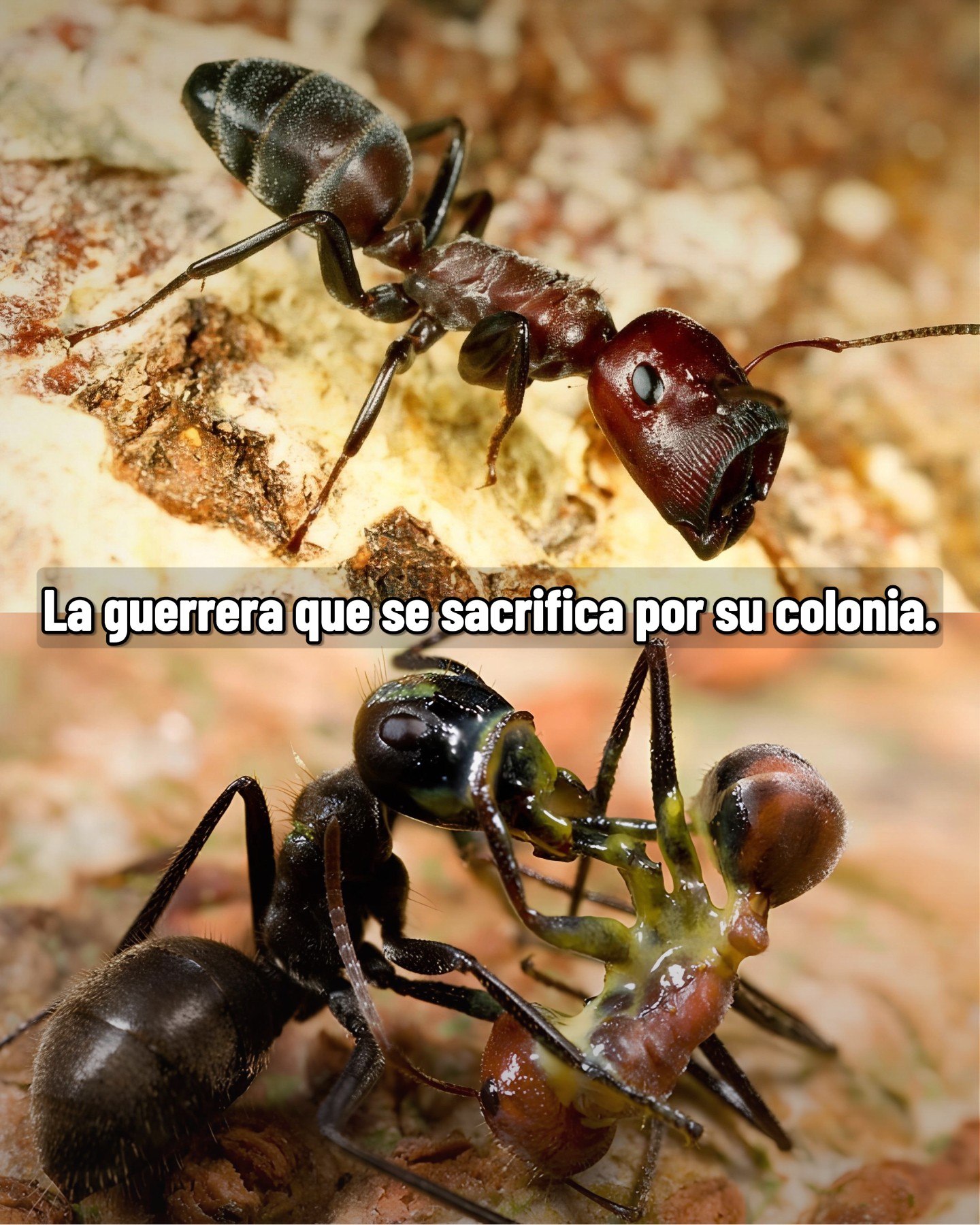 Increíble - 💣 Las hormigas explosivas de Borneo: 🌿 En lo profundo de ...