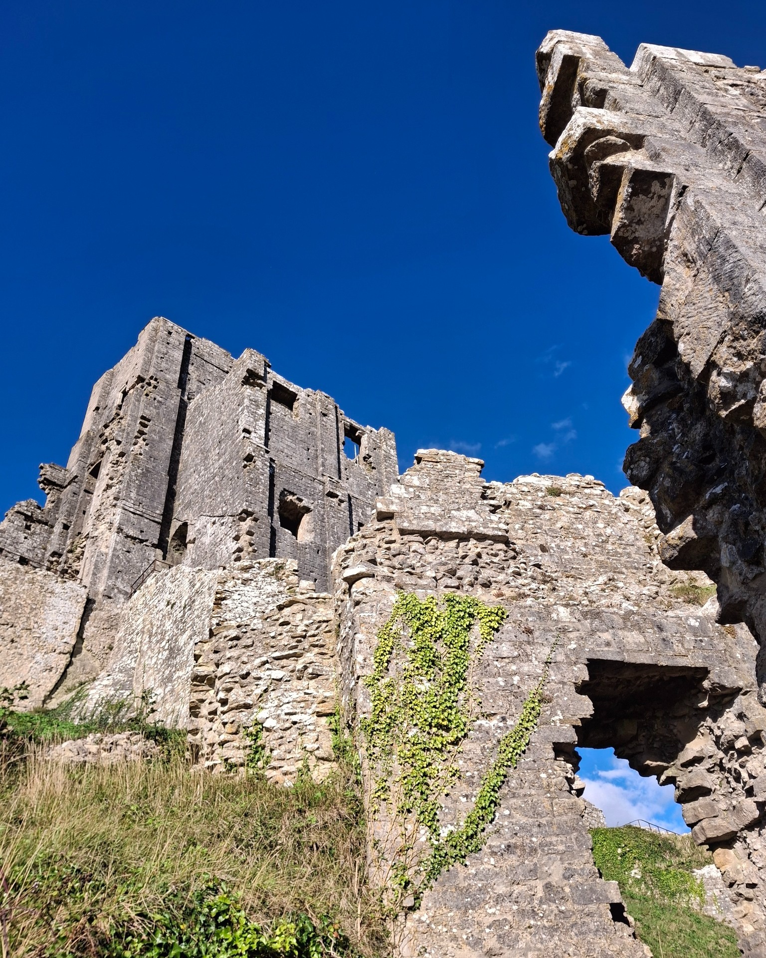 🏰A more unusual view of... - National Trust Corfe Castle | Facebook