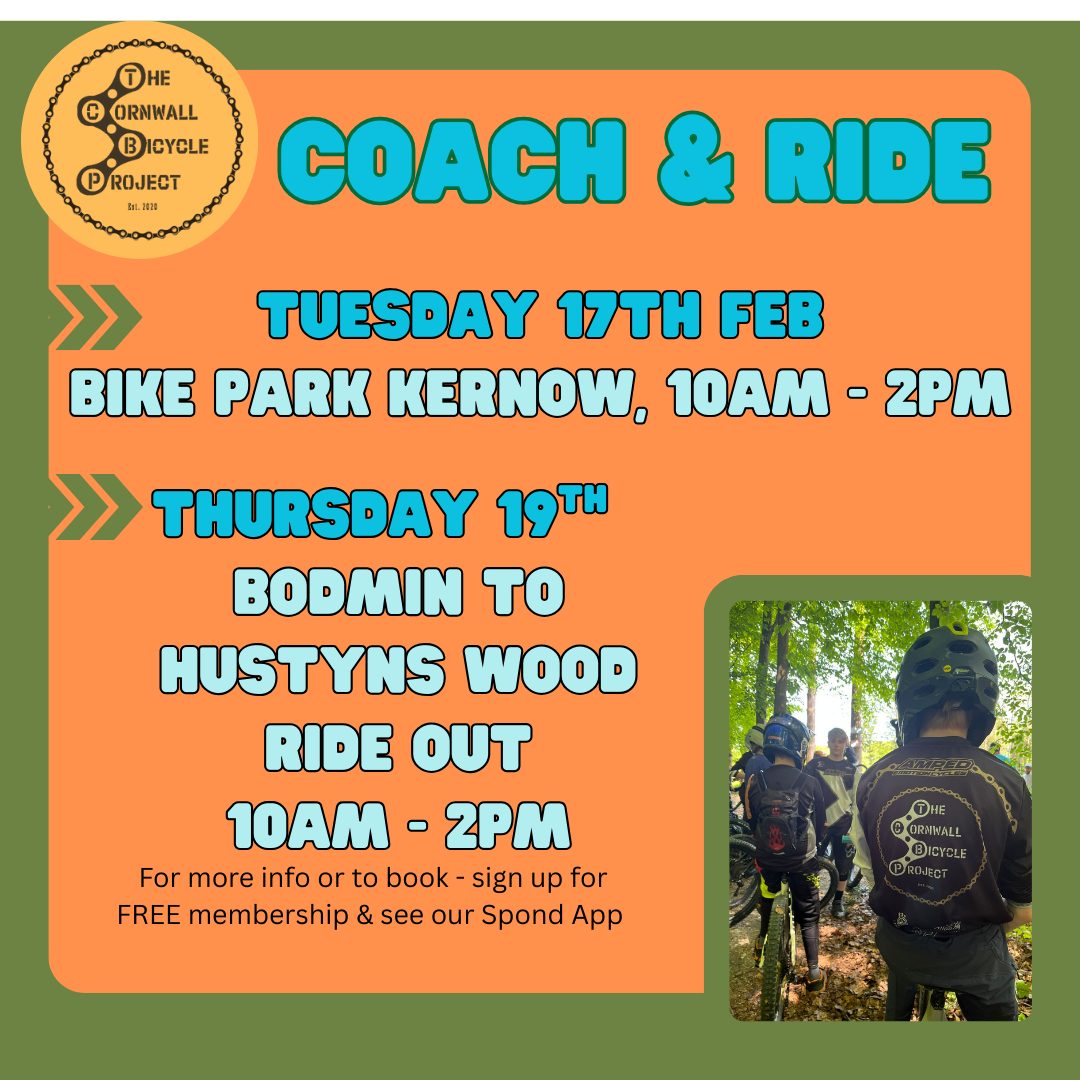 The Cornwall - 🚲 Half Term Junior Coach & Ride Sessions 🚲 Get ready for ...