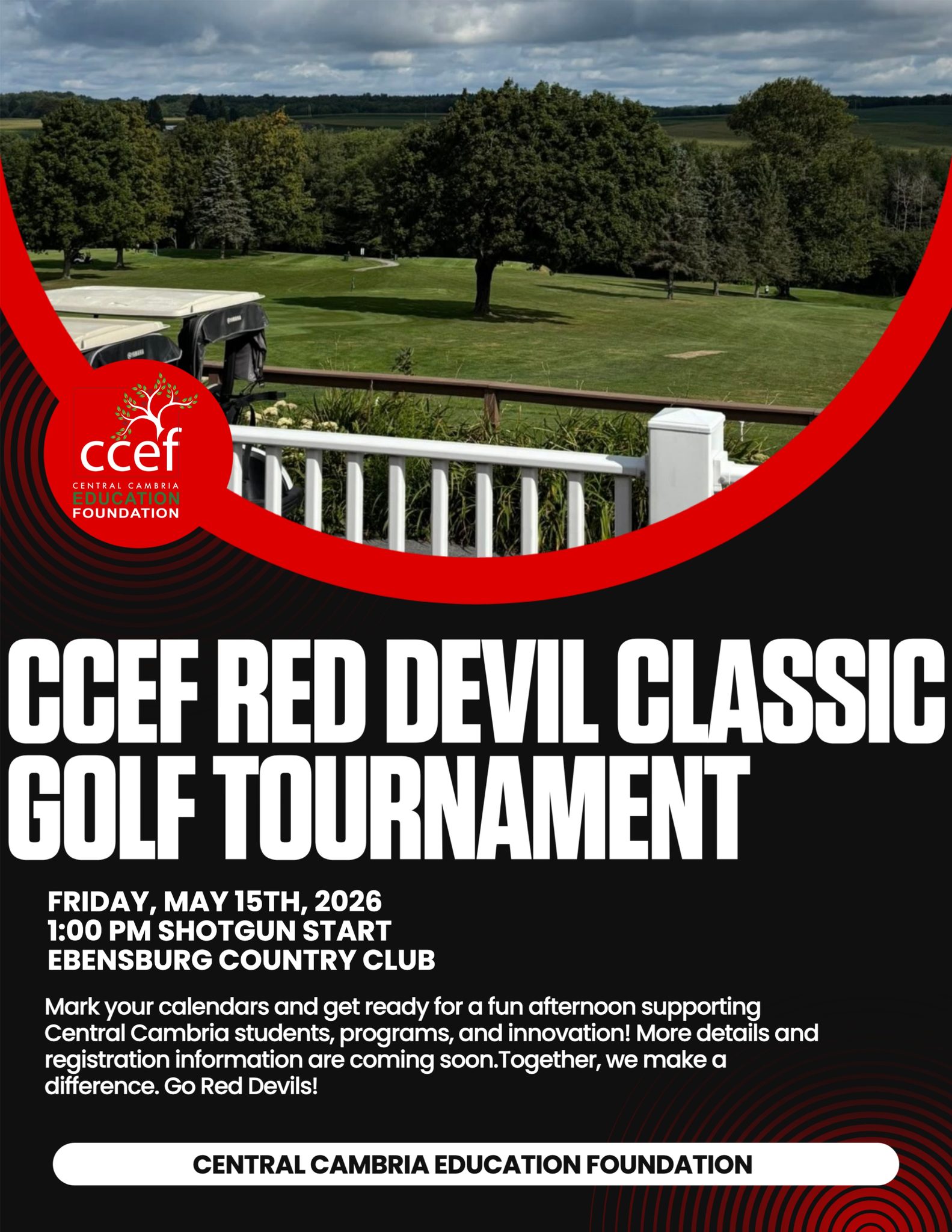 SAVE THE DATE: CCEF Red Devil Classic 2026