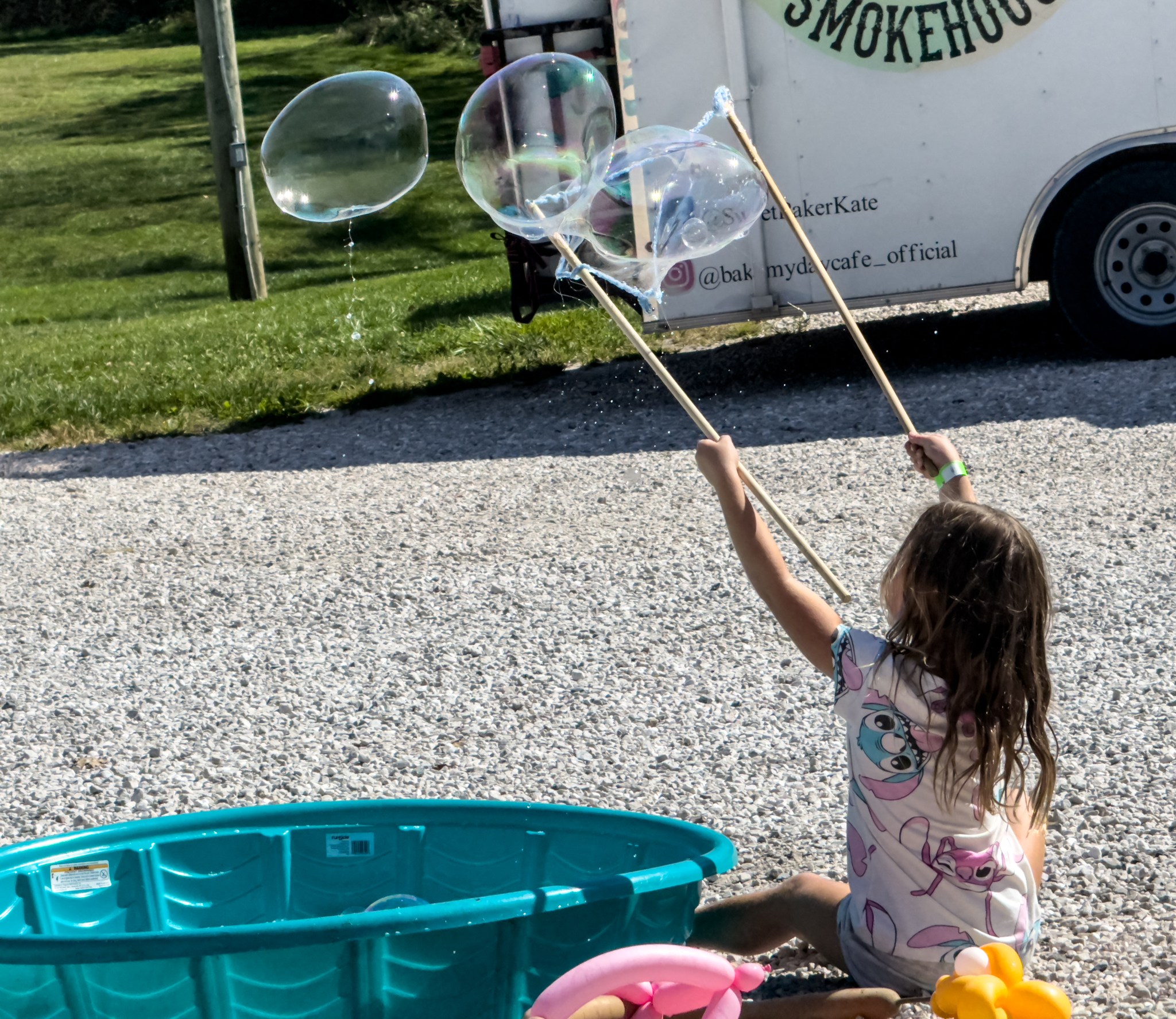 York's Bubble Lady