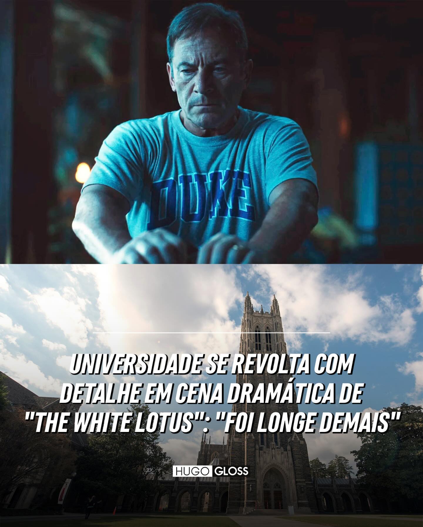 Hugo Gloss - Uma cena da terceira temporada de #TheWhiteLotus incomodou ...