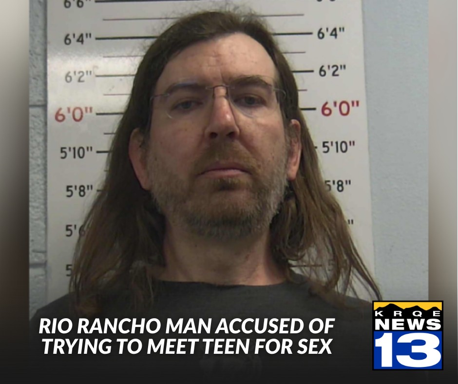 KRQE News 13 - A Rio Rancho man was arrested at the... | Facebook