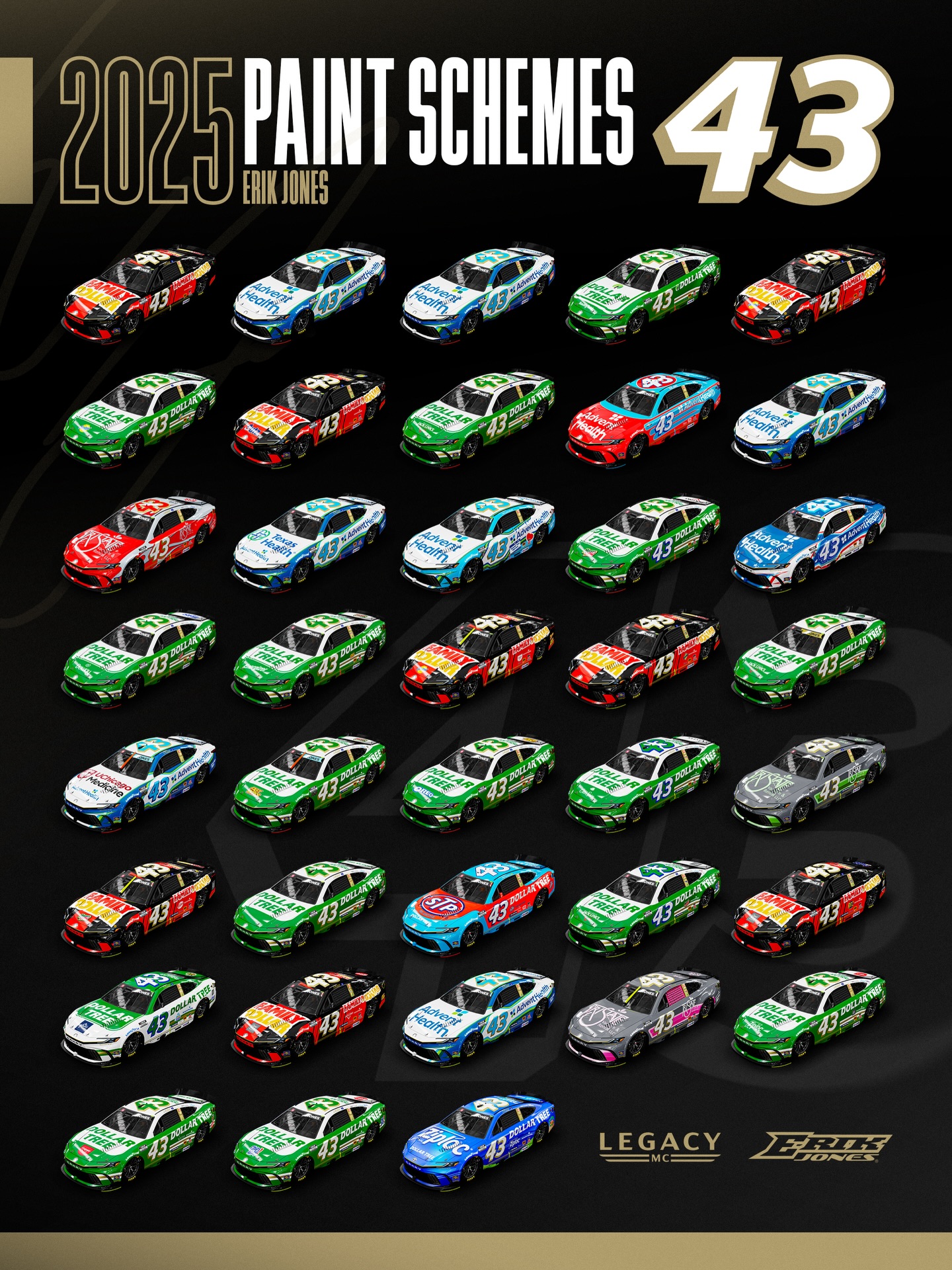 Legacy - An iconic number with some sharp schemes. What was your ...