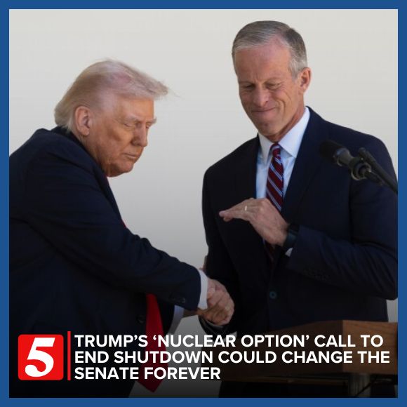 NewsChannel - Trump urges Senate to scrap the filibuster to end the ...