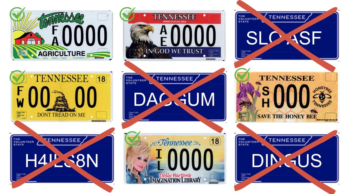 From the top-selling specialty plates to the lengthy list of