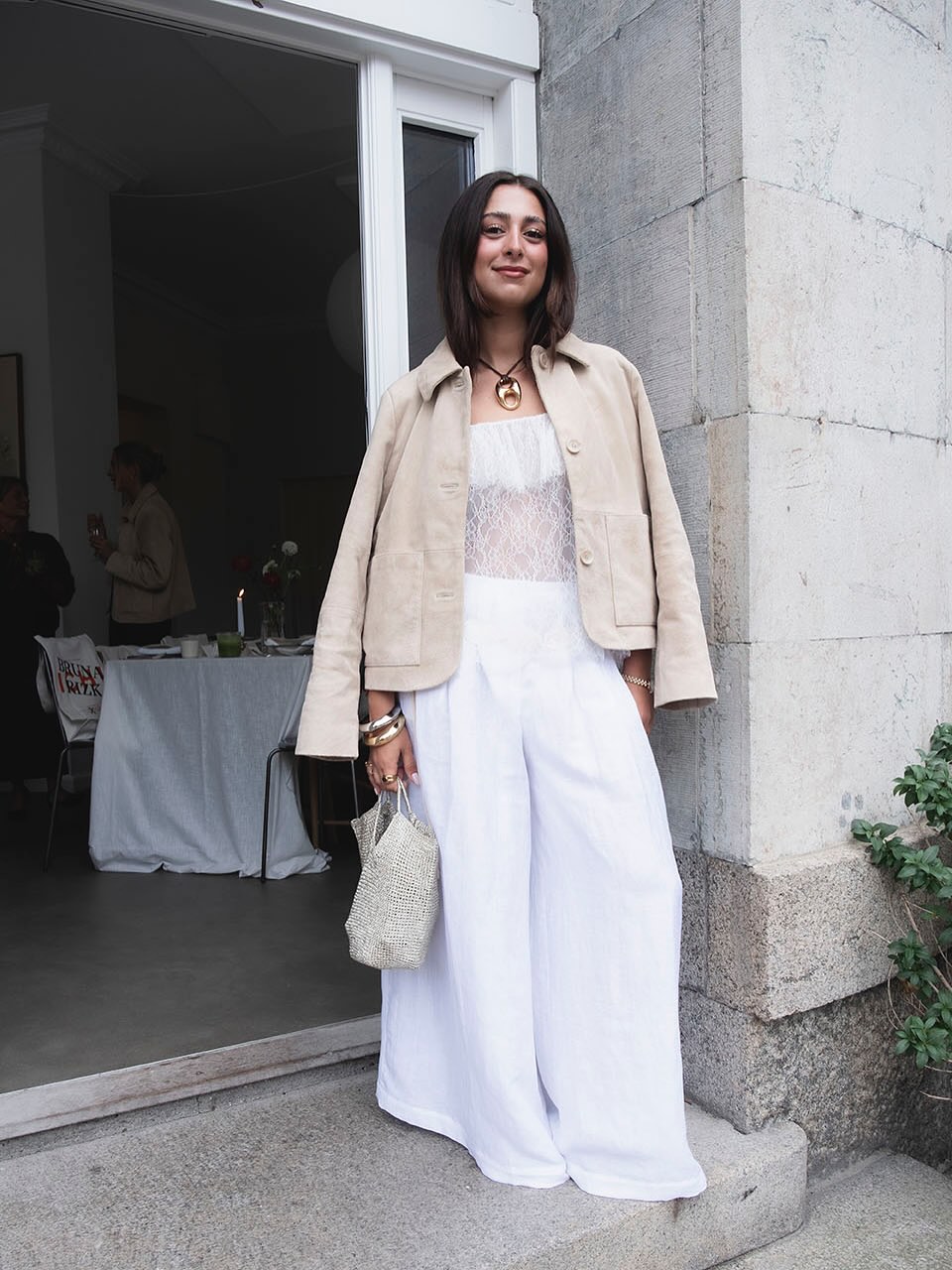andmary Bruna pants set up アイボリー AKG - 【最安値】andmary