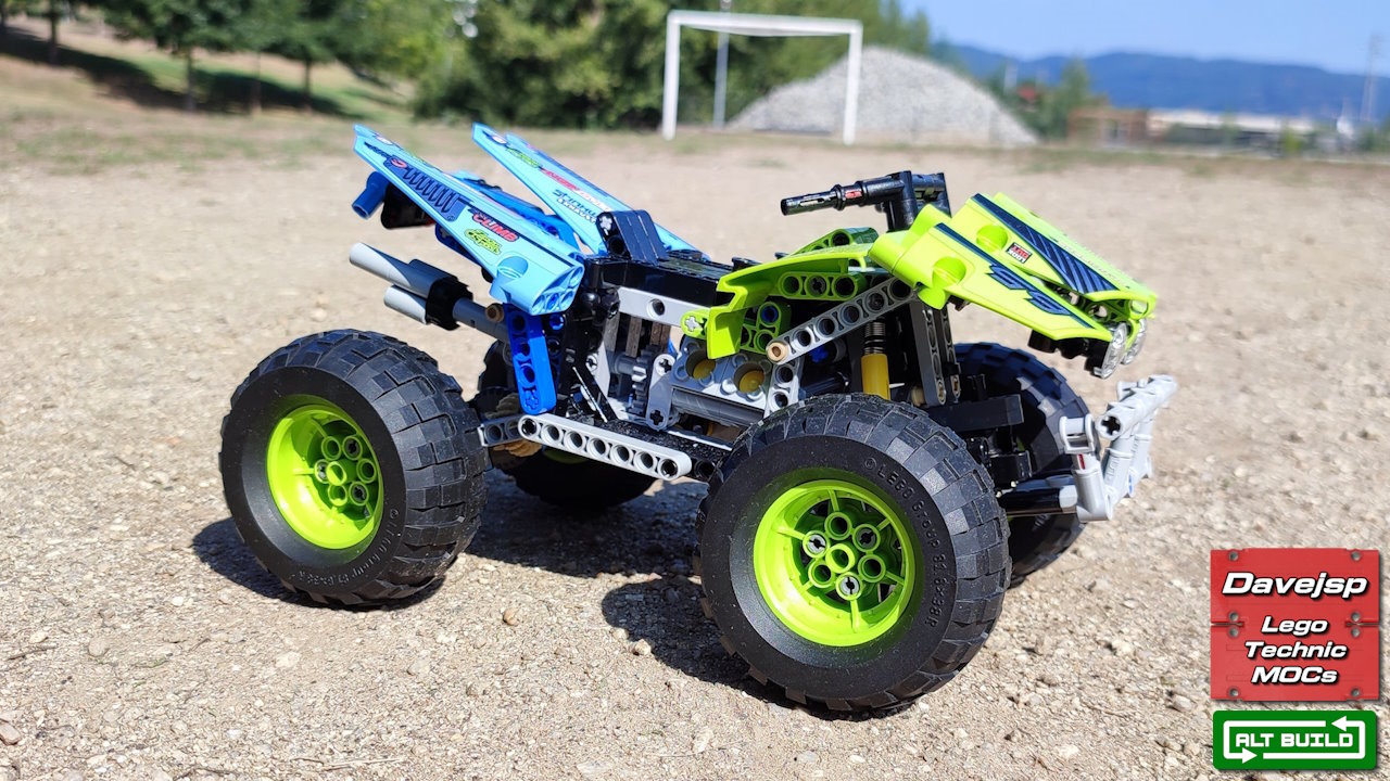 グンジ 42037 Quad Bike alt build