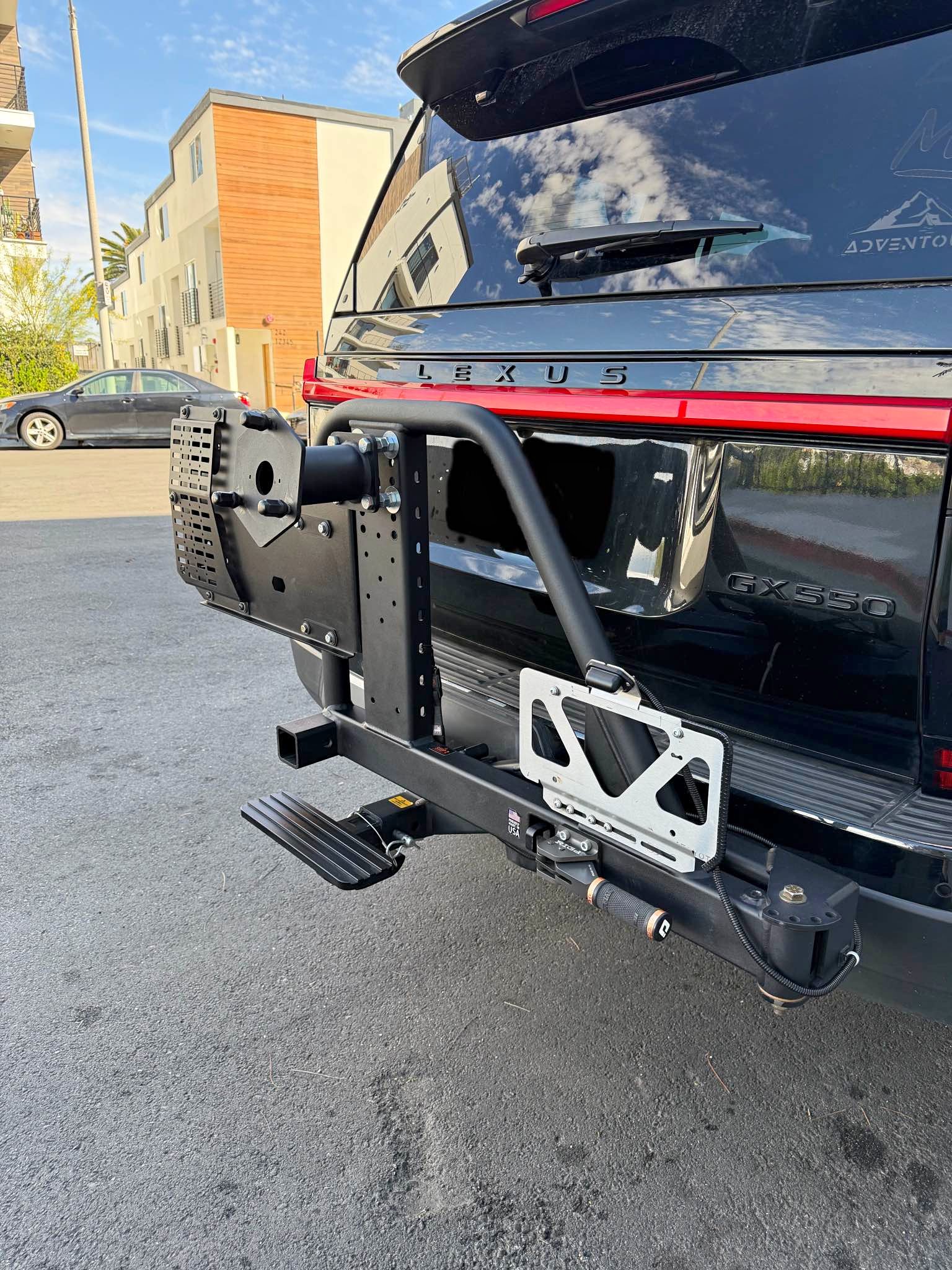 RiGd UltraSwing Hitch Carrier + SideHack + License Plate Kit (Like New ...