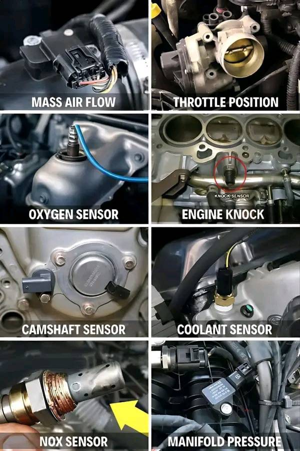 Amos - Here are the Different Types of Sensors used in Vehicles: 1 ...