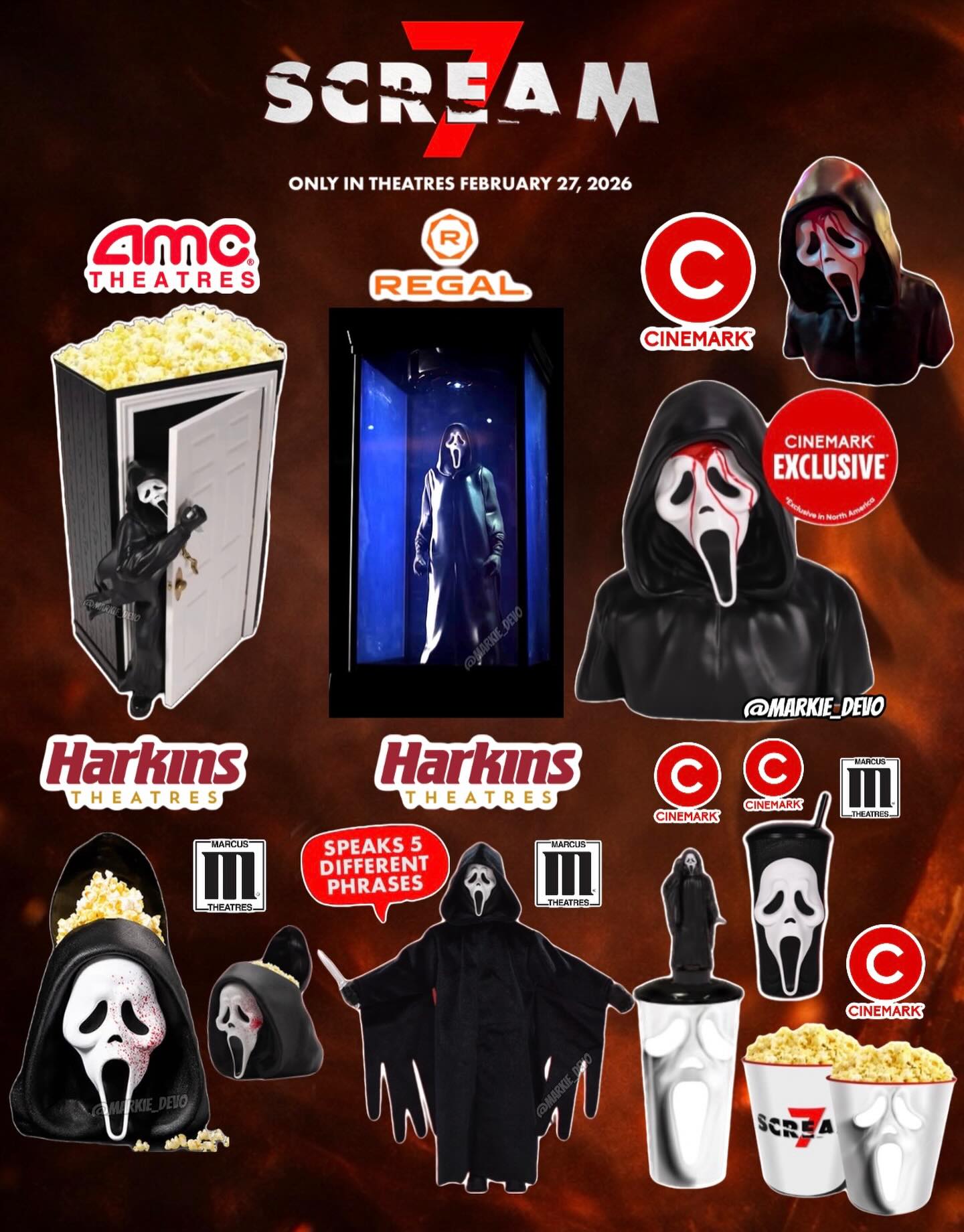 Markie_devo - What’s your favorite scary movie?!📞👻🔪 Scream 7 will hit ...