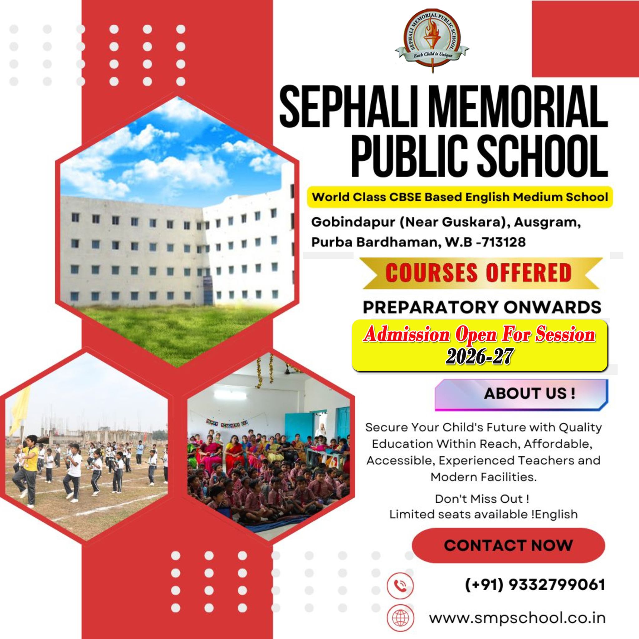 Education helps to bring... - Sephali Memorial Public School | Facebook