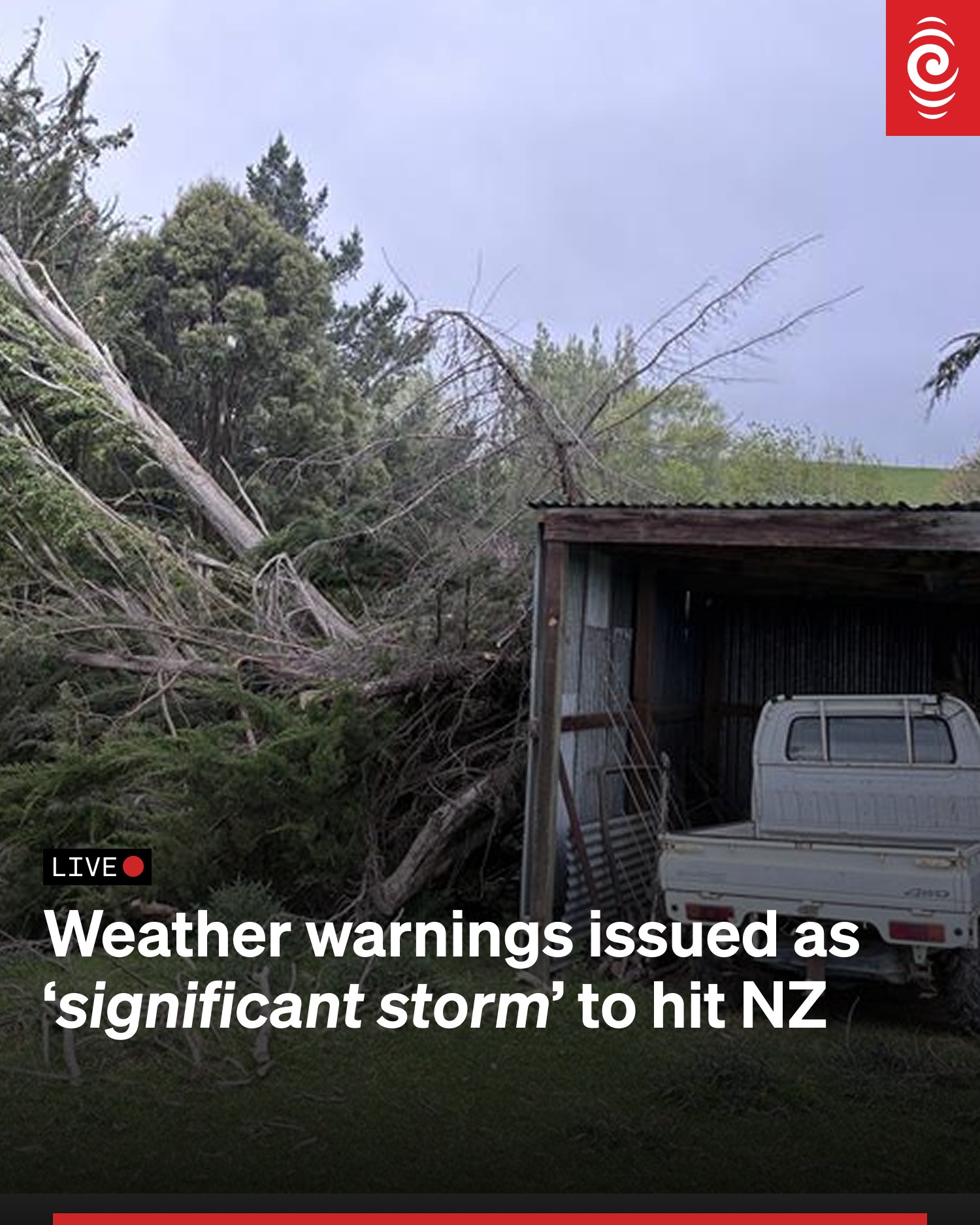 RNZ - #LATEST MetService says a significant storm will impact much of ...