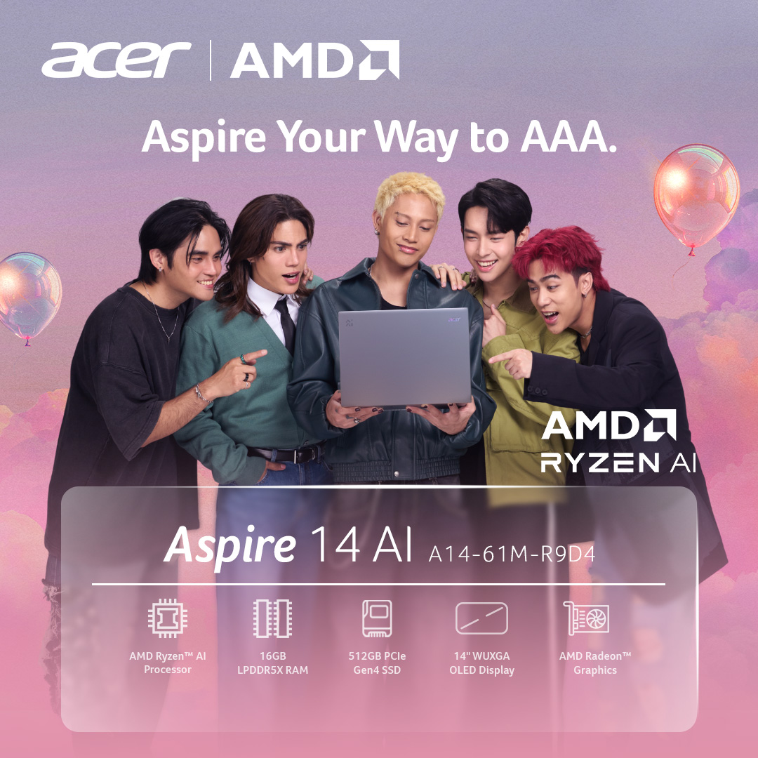 Acer - SB19, #AcerAspireAMD, and #AAA2025? The best collabs are the ...