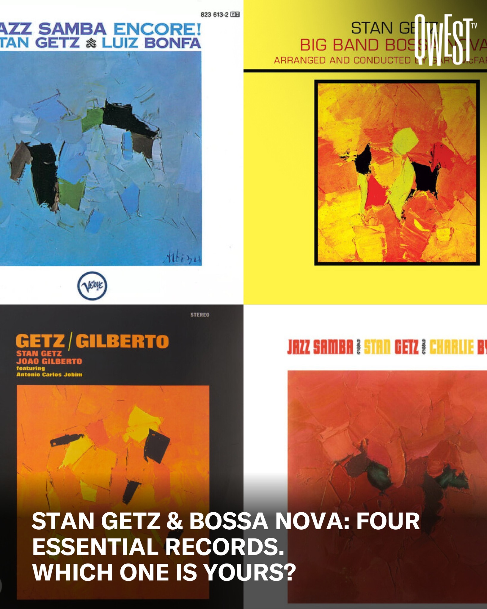 Qwest - Stan Getz walked into bossa nova and never really left 
