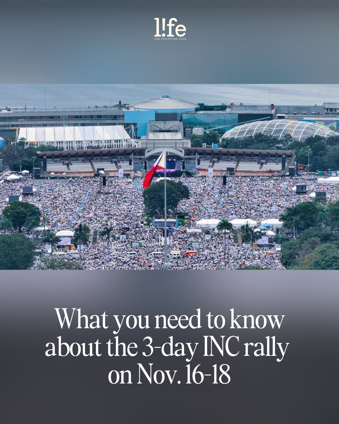 PhilSTAR - WHAT TO KNOW ABOUT INC’S 3-DAY RALLY The Iglesia Ni Cristo ...
