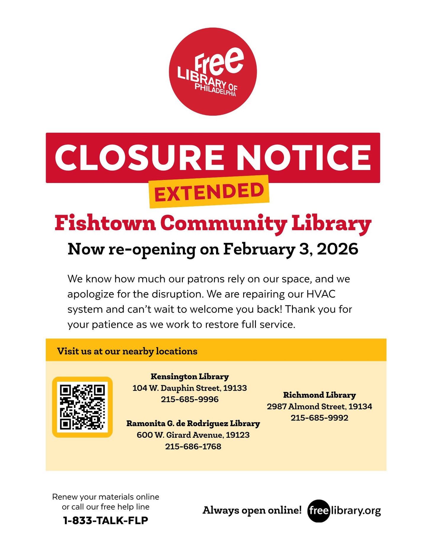 Fishtown Community Library, Free Library of Philadelphia | Philadelphia PA