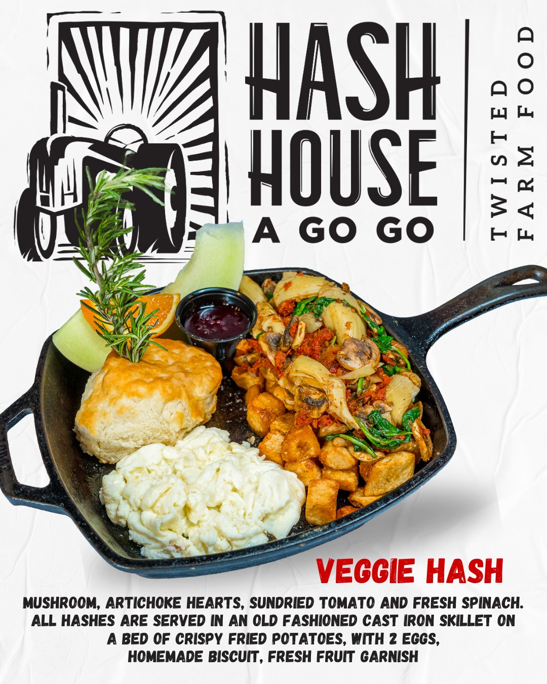 Hash House A Go Go at The LINQ - Rolling in Las Vegas!!! Join Hash ...