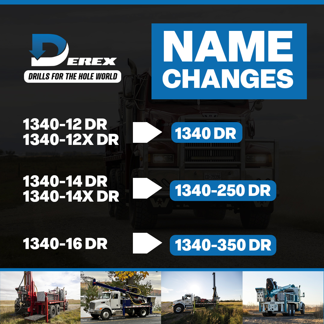 Derex - We have officially changed the names on our dual rotary line of ...