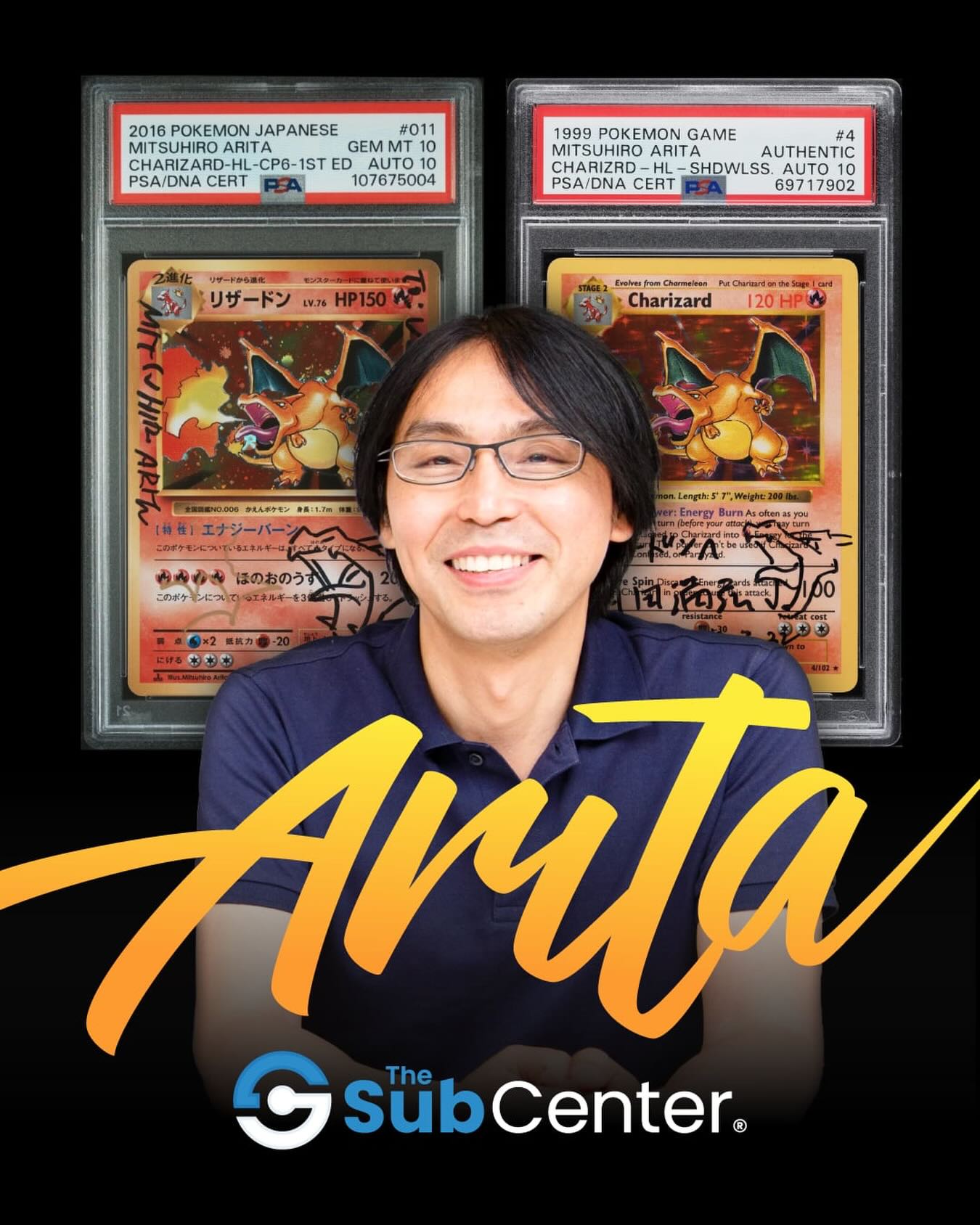 The Sub Center - 🎨 Getting cards signed by Mitsuhiro Arita... | Facebook