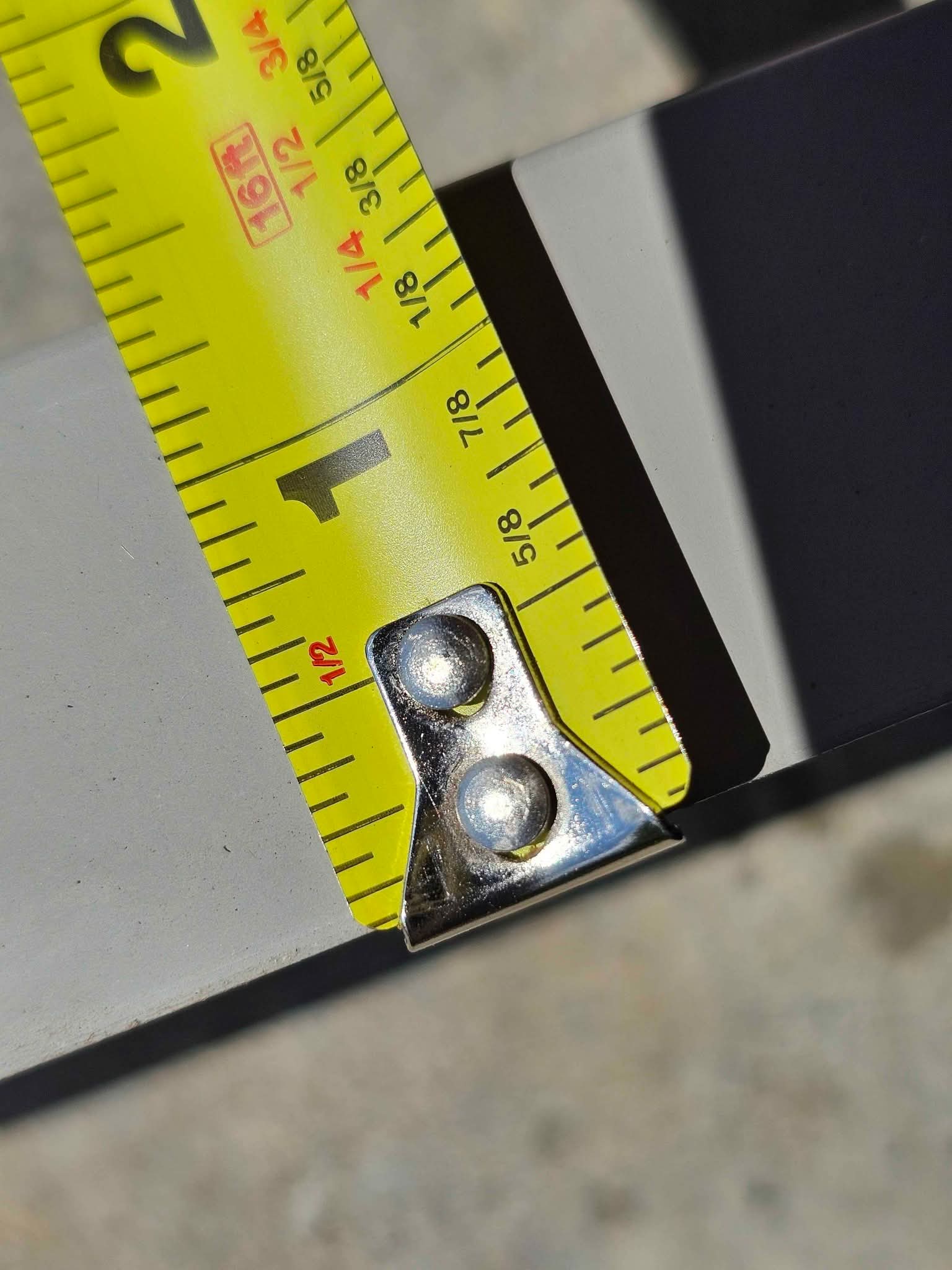 Brand new drip edge flashing. Made by EE in Mexico. - Rulers & Squares ...