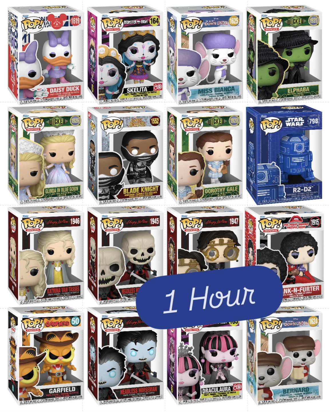 Stay tuned for today's Funko POP! Drops landing in 15 mins! EE