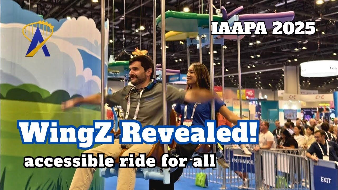 Attractions - A new fully accessible ride where you flap your arms to ...