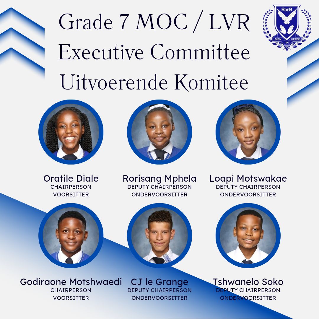 Laerskool - Congratulations to the newly elected MOC Executive ...