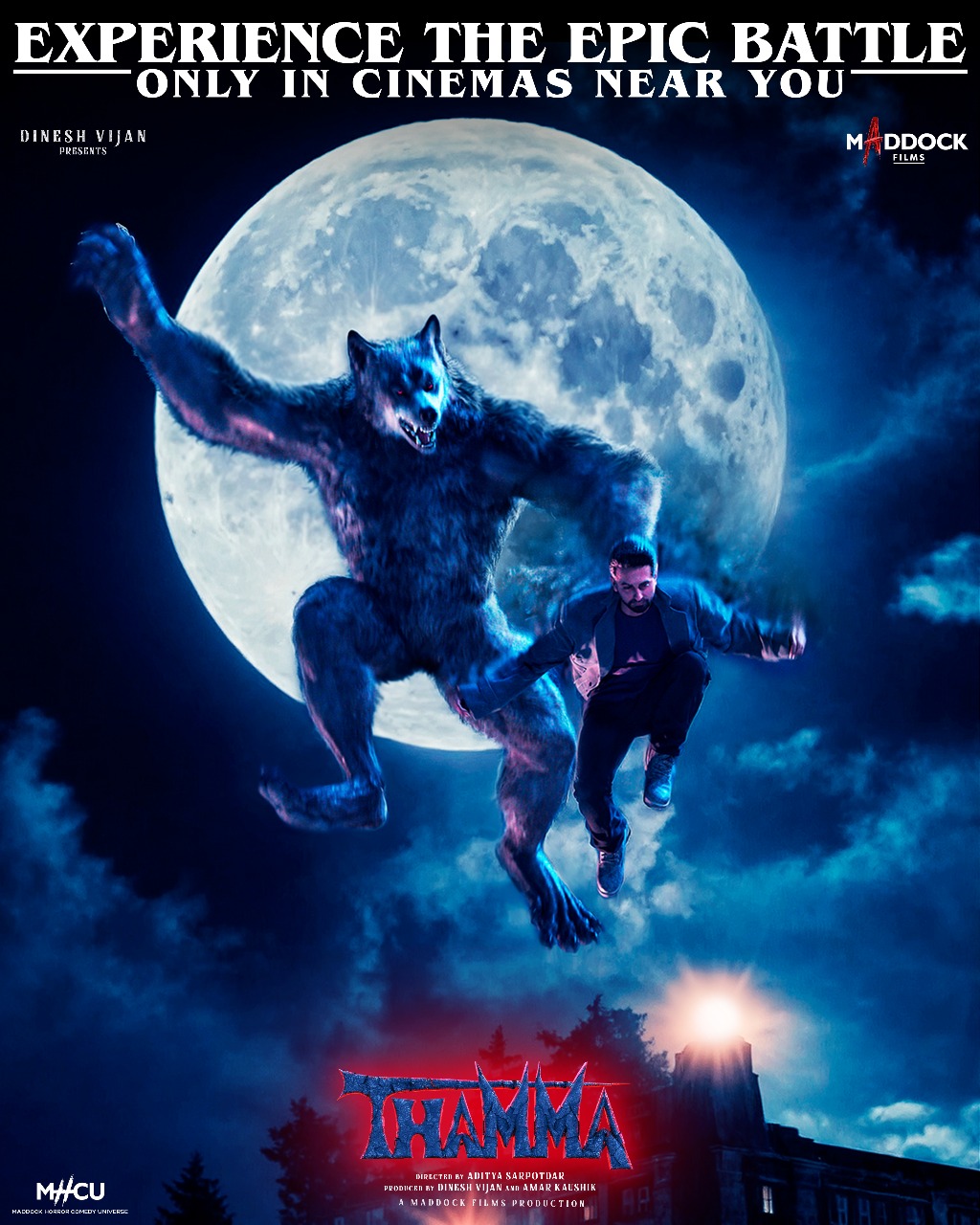 Maddock - Experience the wildest face-off of the year! #Thamma now in ...