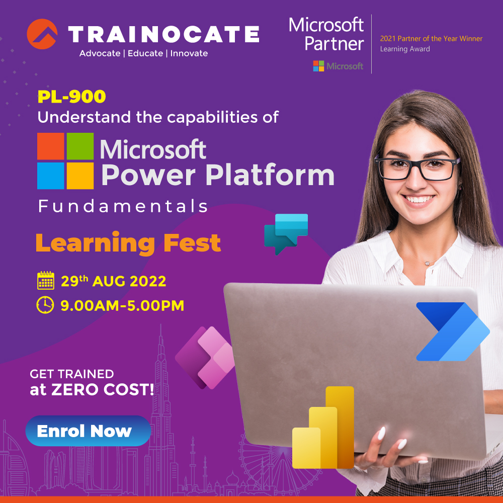 Trainocate Gulf - The PL-900 Microsoft Power Platform... | Facebook