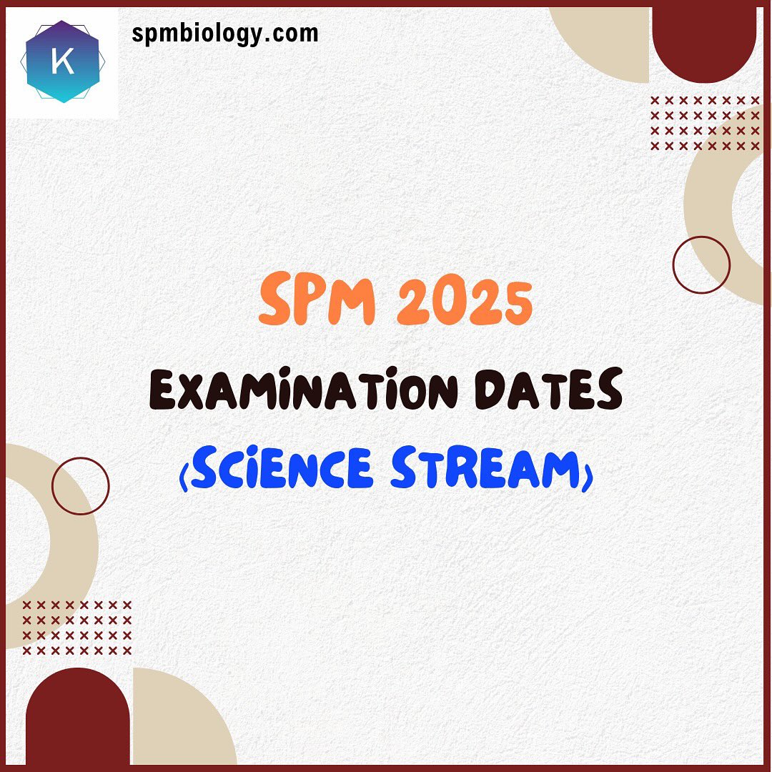 Mr Khor Biology - JADUAL SPM 2025 #mrkhorbiology... | Facebook